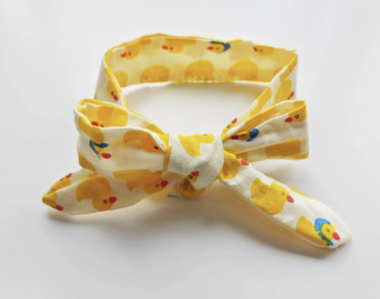 Cute little yellow duck scarf (2 pcs set)