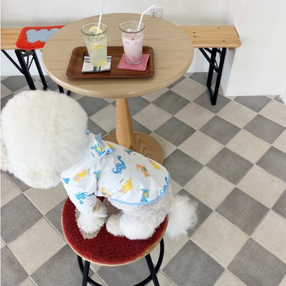 新款春夏狗狗恐龍變身服（同款買一送一）（PC-0004）