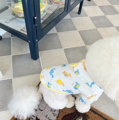 新款春夏狗狗恐龍變身服（同款買一送一）（PC-0004）