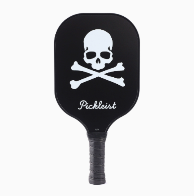 Unique Design Fiberglass Ghost Skull Pickleball Paddle (PKR‑0004)