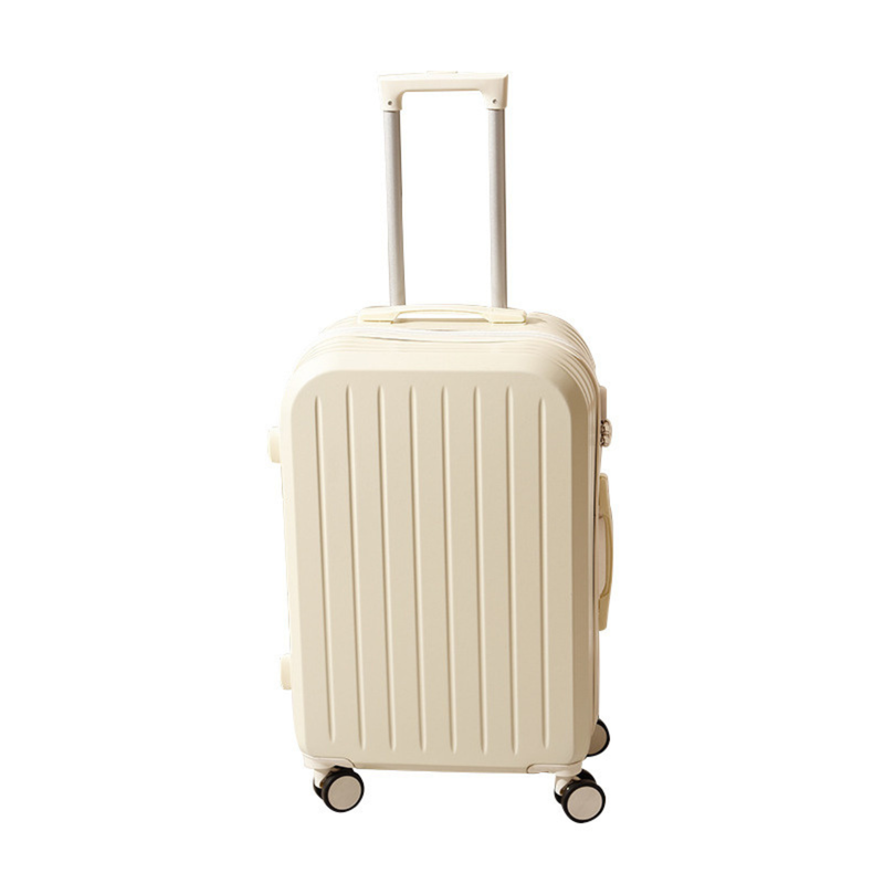 Little Fresh Suitcase – Lightweight Travel Luggage (Creamy White) (TR-HARD-0020)