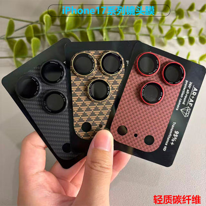 iPhone 17 Pro 鏡頭膜一體式底殼，搭配後置相機保護膜 (CA-0003)