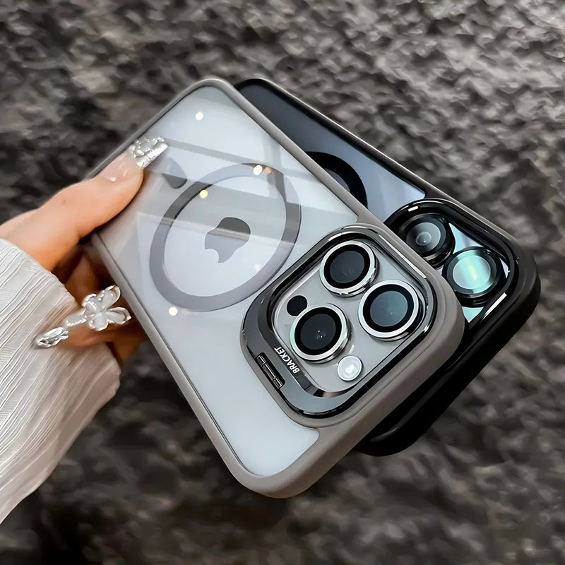 iPhone 17 series Compatible Stand Case: Innovative Magnetic Protection (CC-0001)