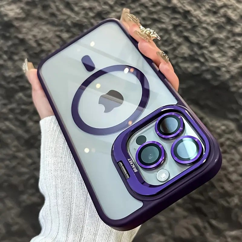 iPhone 17 series Compatible Stand Case: Innovative Magnetic Protection (CC-0001)