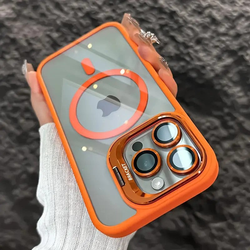 iPhone 17 series Compatible Stand Case: Innovative Magnetic Protection (CC-0001)