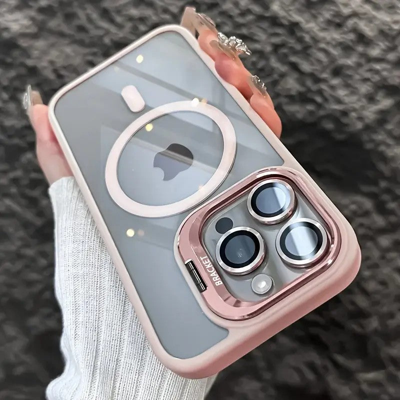 iPhone 17 series Compatible Stand Case: Innovative Magnetic Protection (CC-0001)