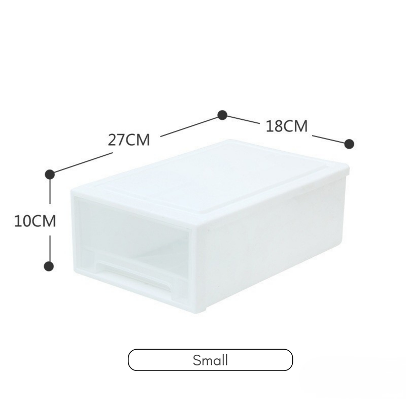 Drawer‑Type Storage Organizer – Plastic Clothes & Underwear Storage Box (HS-BO-0003)