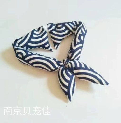 貓狗圖案頸巾（同色2條）