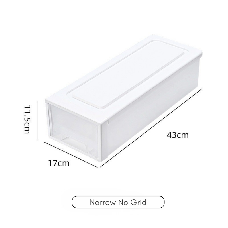 Drawer‑Type Storage Organizer – Plastic Clothes & Underwear Storage Box (HS-BO-0003)