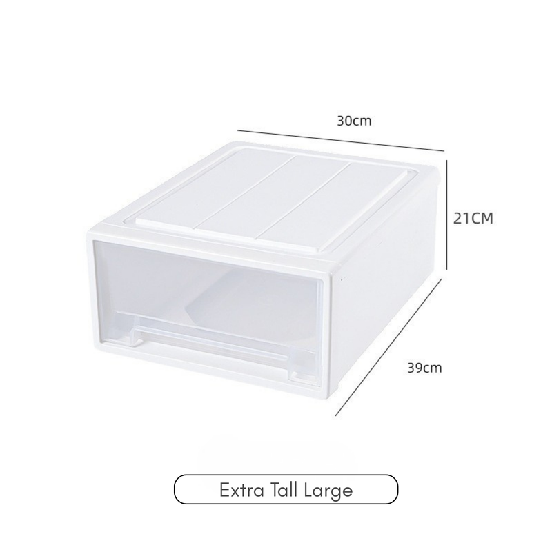 Drawer‑Type Storage Organizer – Plastic Clothes & Underwear Storage Box (HS-BO-0003)