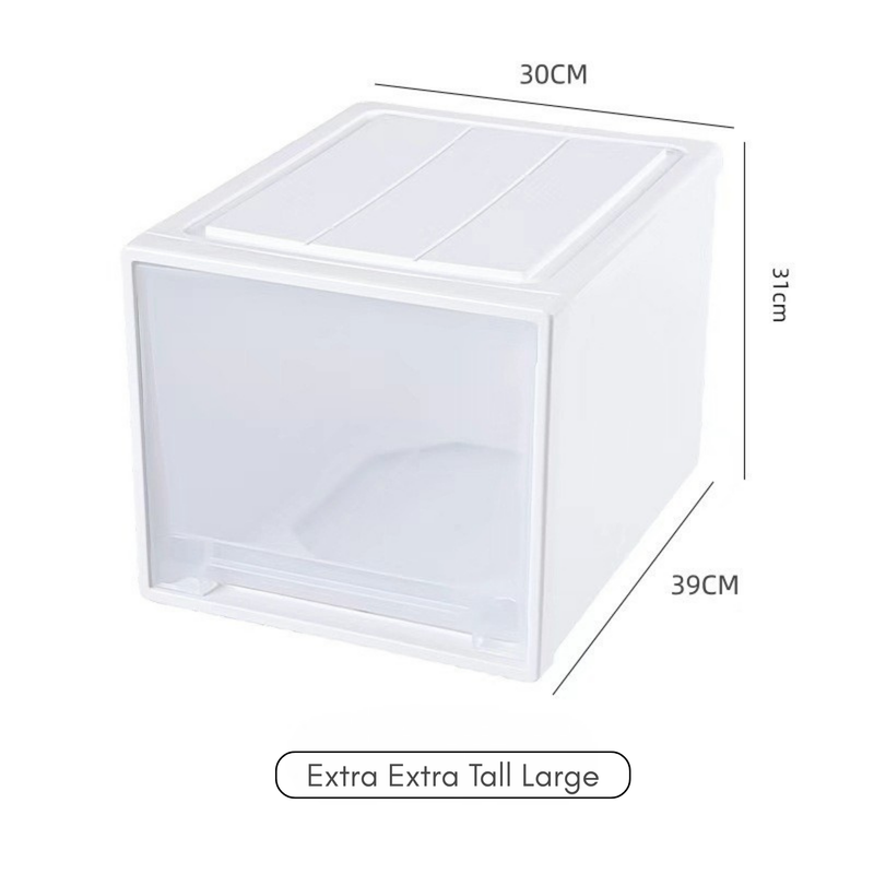 Drawer‑Type Storage Organizer – Plastic Clothes & Underwear Storage Box (HS-BO-0003)