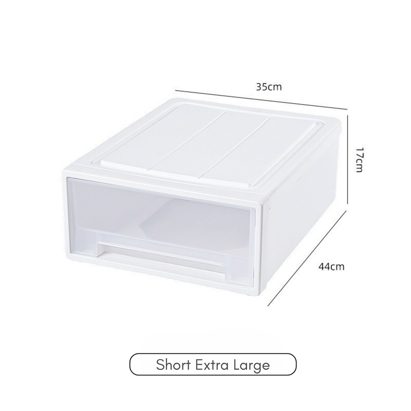 Drawer‑Type Storage Organizer – Plastic Clothes & Underwear Storage Box (HS-BO-0003)