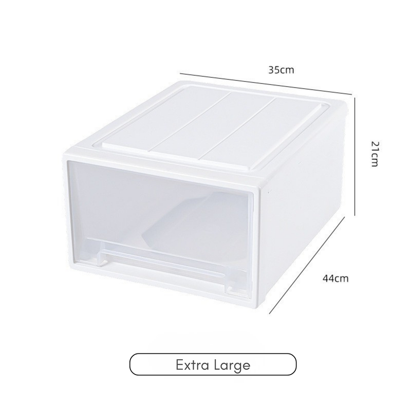 Drawer‑Type Storage Organizer – Plastic Clothes & Underwear Storage Box (HS-BO-0003)