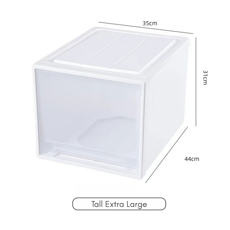 Drawer‑Type Storage Organizer – Plastic Clothes & Underwear Storage Box (HS-BO-0003)