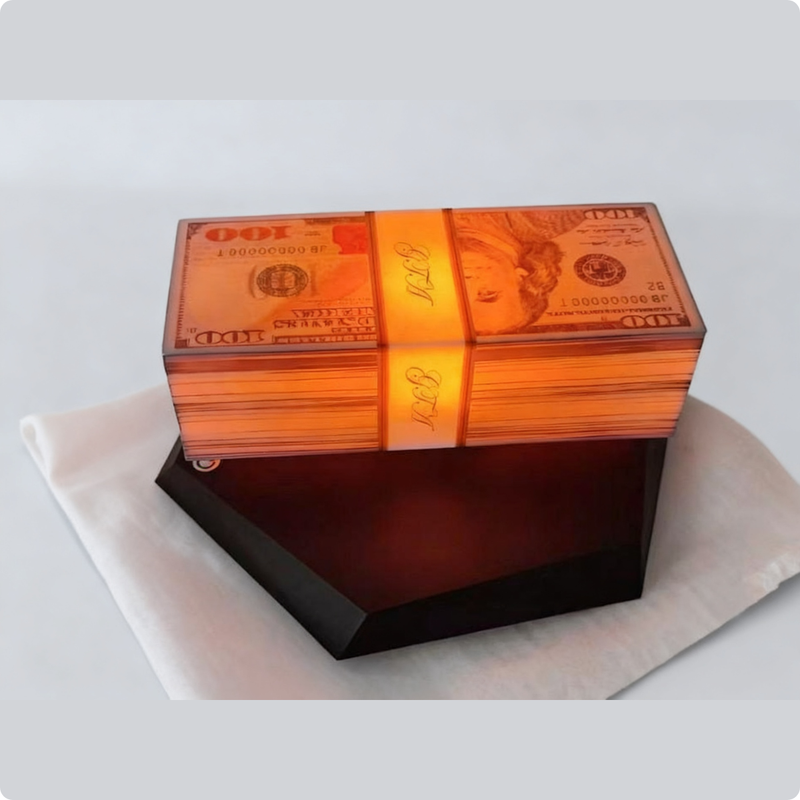 Maglev Floating Dollar & Car Lamp – Vice City Dark Tech LED Light, Cyberpunk Gamer Gift (IP-0040)