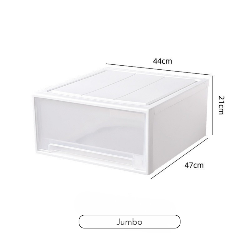 Drawer‑Type Storage Organizer – Plastic Clothes & Underwear Storage Box (HS-BO-0003)