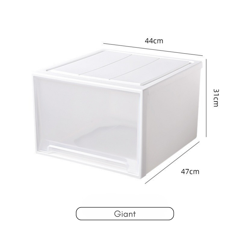 Drawer‑Type Storage Organizer – Plastic Clothes & Underwear Storage Box (HS-BO-0003)