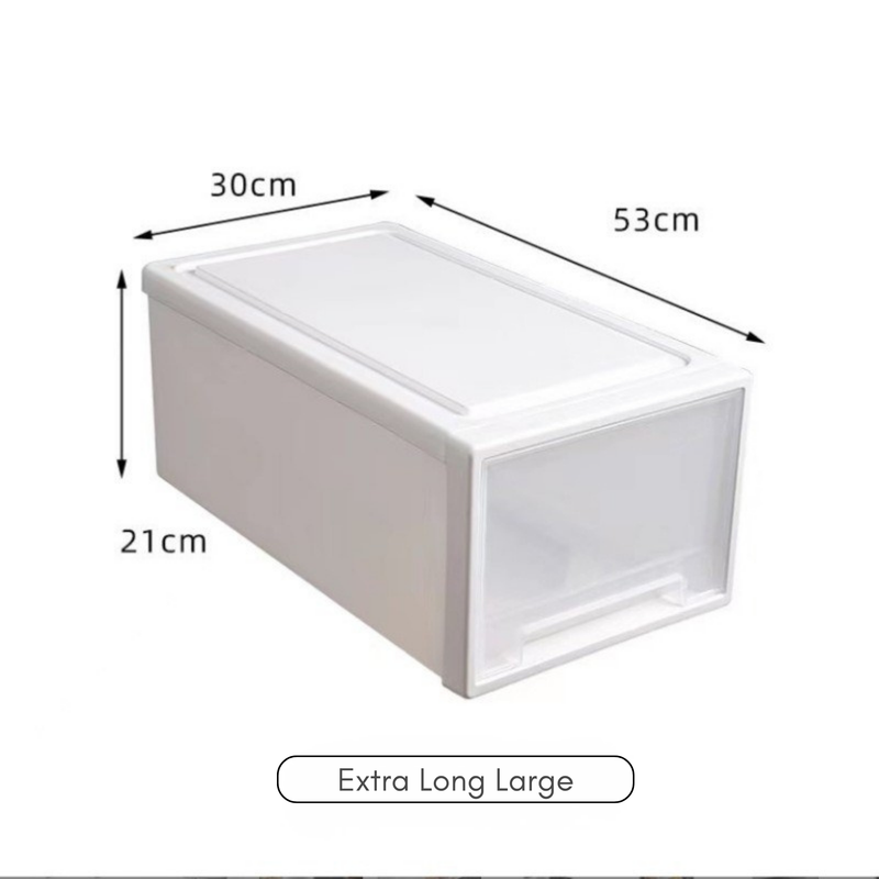 Drawer‑Type Storage Organizer – Plastic Clothes & Underwear Storage Box (HS-BO-0003)
