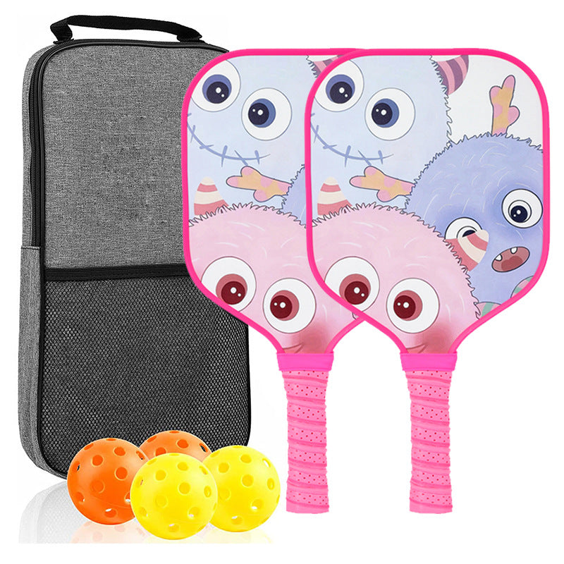Friendly Monster Pickleball Paddle – Lightweight Fiberglass for Kids (PCR-0020)
