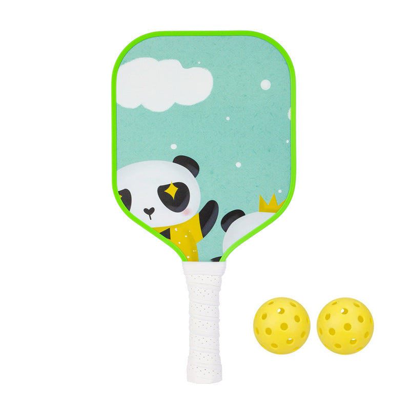 Happy Panda Pickleball Paddle – Lightweight Fiberglass for Kids (PCR-0024)