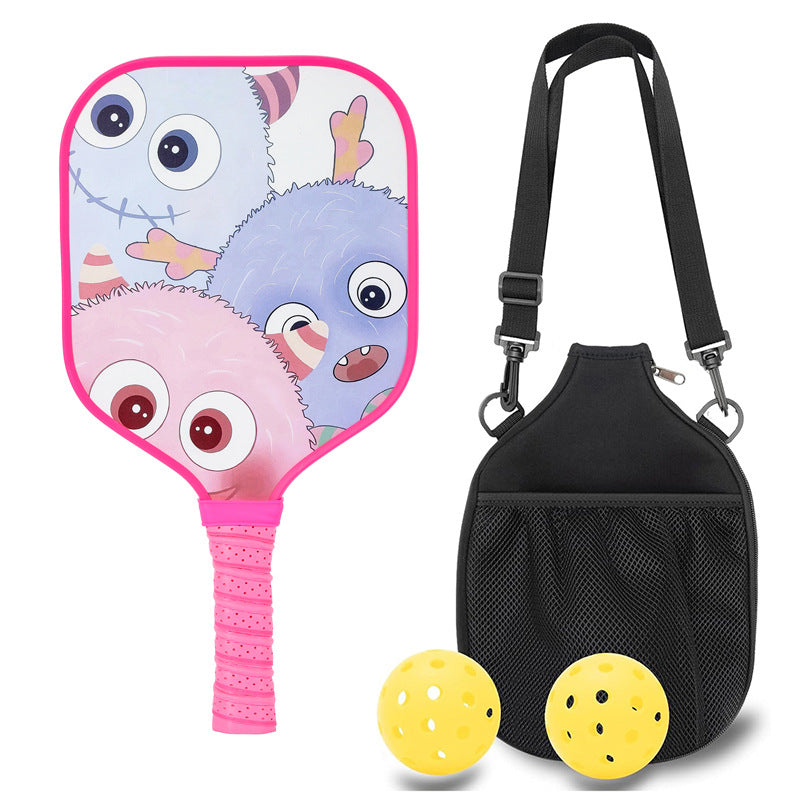 Friendly Monster Pickleball Paddle – Lightweight Fiberglass for Kids (PCR-0020)
