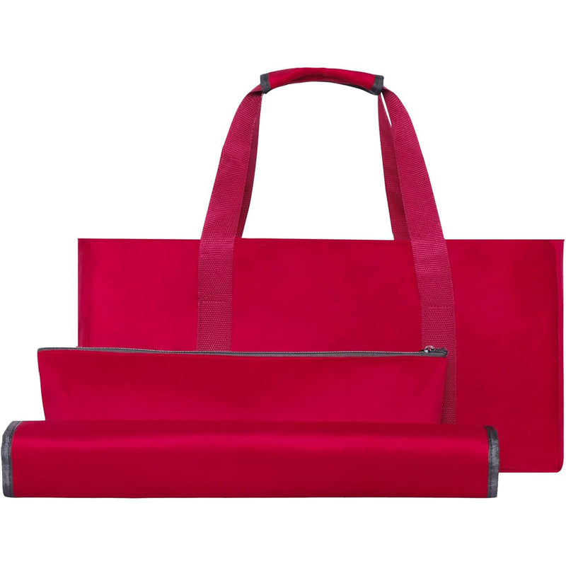 American Mahjong Storage Bag 3-Piece Set – Christmas Color – Great Gift for Mahjong Lovers  Bags only. (MJ-CP-0013)