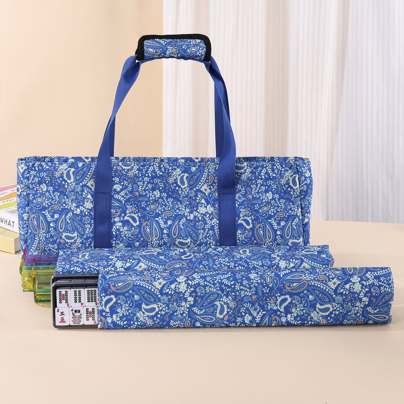 American Mahjong Storage Bag 3-Piece Set – Christmas Color – Great Gift for Mahjong Lovers  Bags only. (MJ-CP-0013)