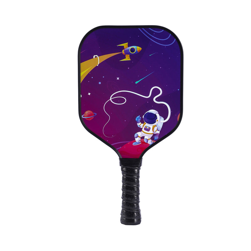 High-Performance Fiberglass Space Astronaut Theme Kids Pickleball Paddle (PCR-0002)