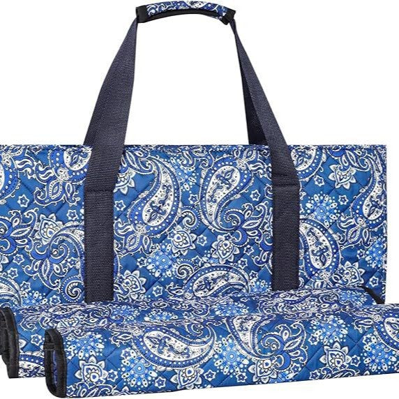 American Mahjong Storage Bag 3-Piece Set – Christmas Color – Great Gift for Mahjong Lovers  Bags only. (MJ-CP-0013)