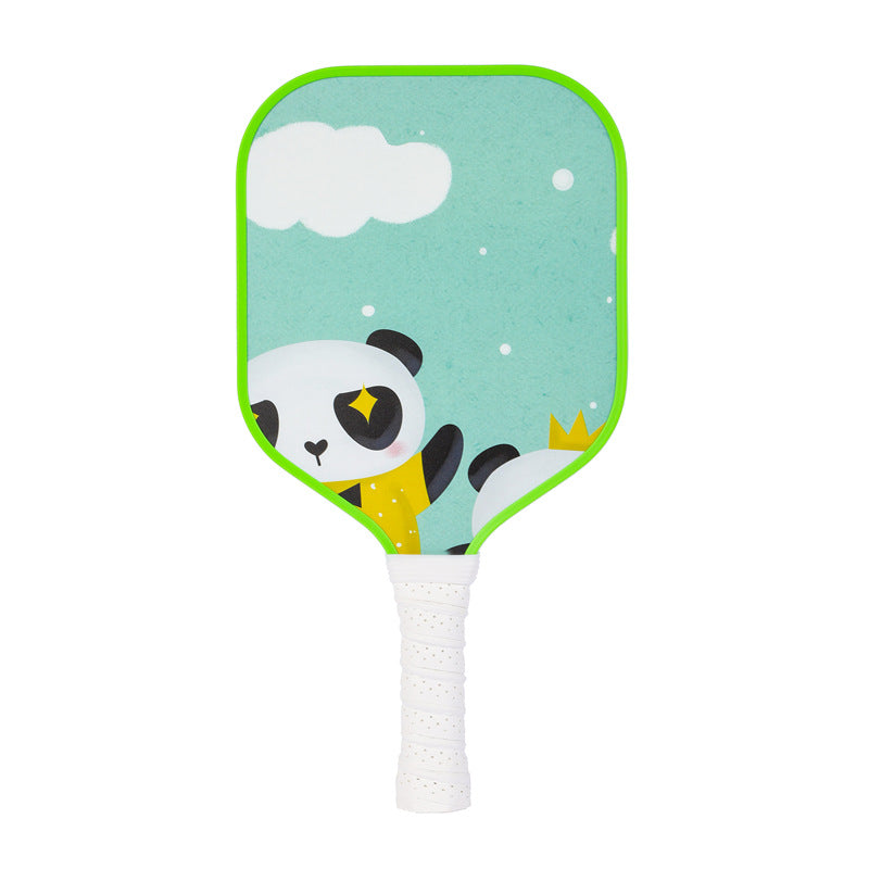 Happy Panda Pickleball Paddle – Lightweight Fiberglass for Kids (PCR-0024)