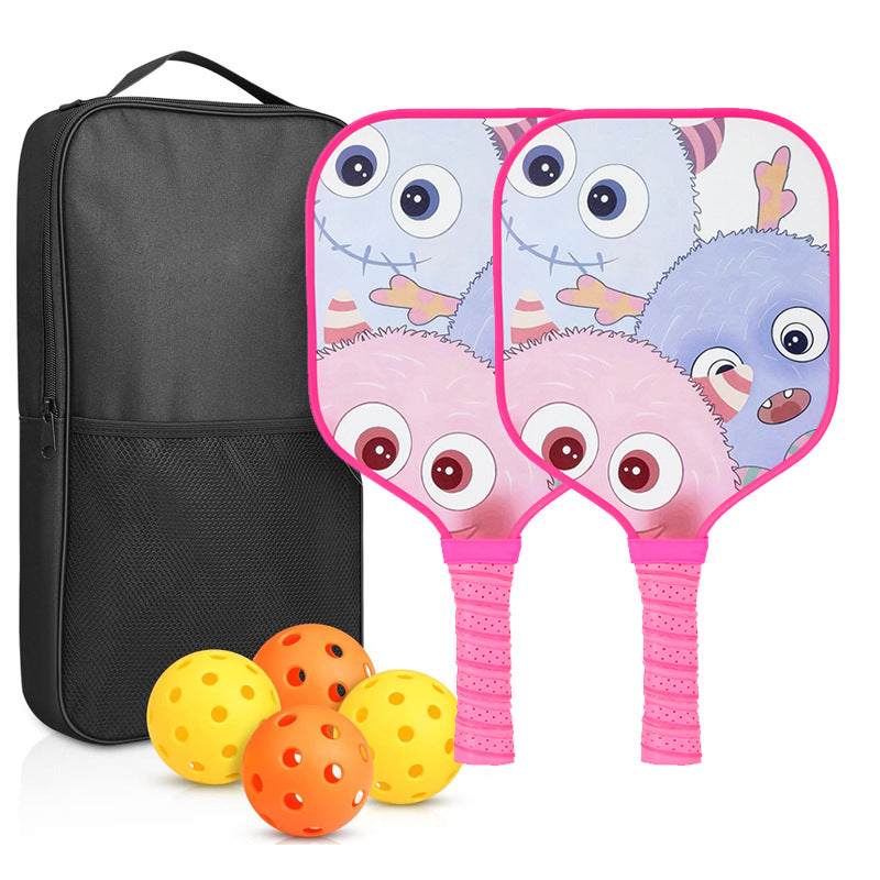 Friendly Monster Pickleball Paddle – Lightweight Fiberglass for Kids (PCR-0020)