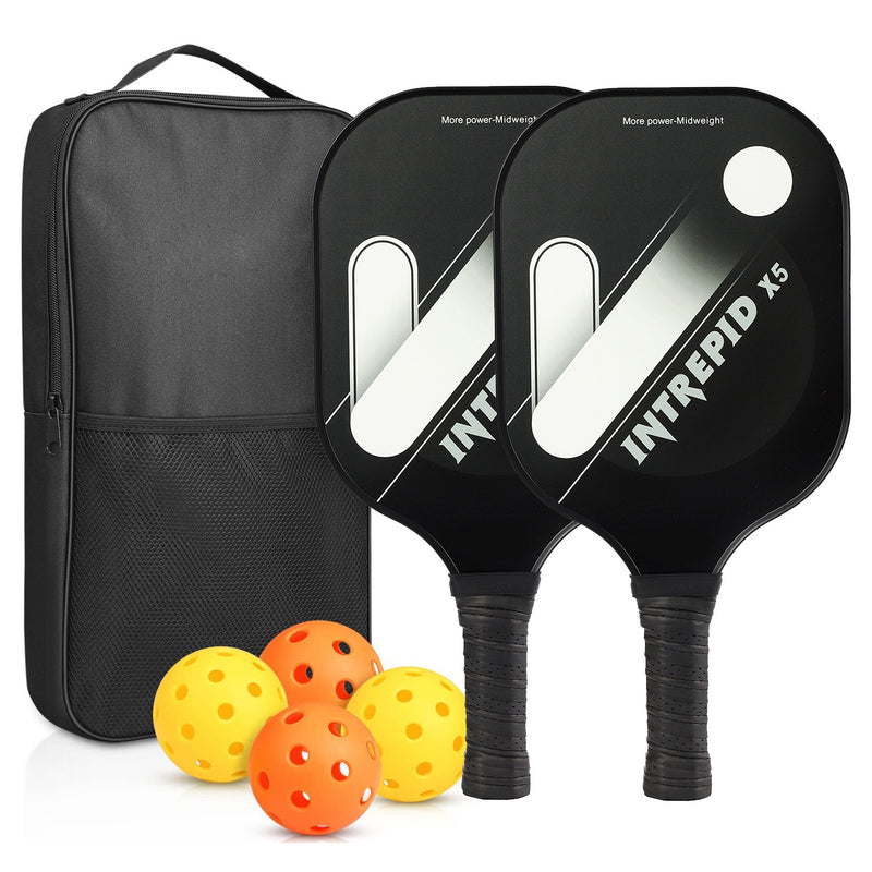 High-Quality Fiberglass Pickleball Paddle – Lightweight Durable Design (PKR-0007)